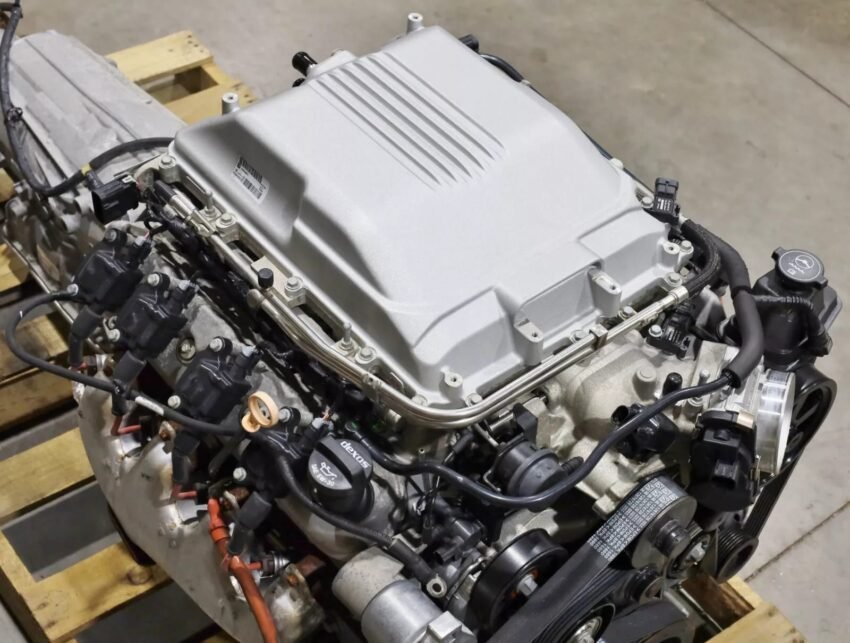 2009 Cadillac CTS-V 6.2L LSA Supercharged Engine and 6L90E Automatic Transmission for Sale - Image 3