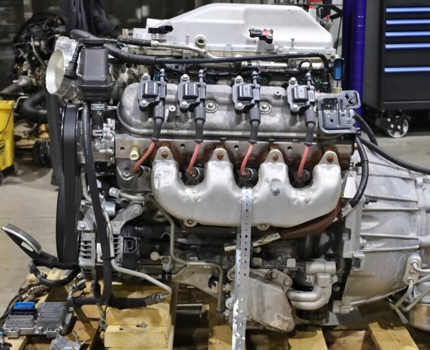 2009 Cadillac CTS-V 6.2L LSA Supercharged Engine and 6L90E Automatic Transmission for Sale - Image 6