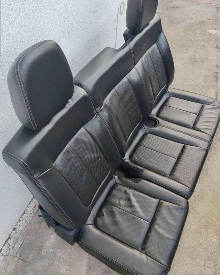 2009-2014 Ford F-150 FX4 Lariat Crew Cab Black Leather Seats for Sale - Image 6