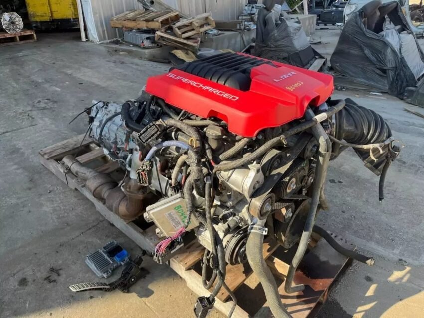 2015 Camaro ZL1 6.2 LSA Supercharged Engine & Tremec TR6060 Trans Swap - Image 6