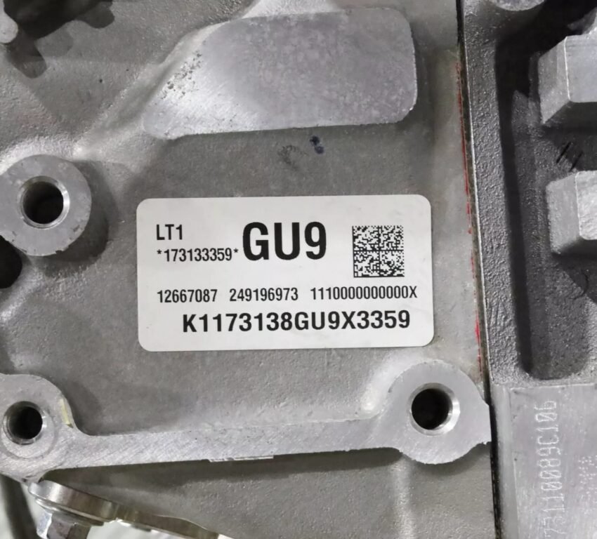 2018 Camaro SS 6.2L Gen V LT1 Engine Motor 6-Speed Manual Transmission 23K Miles - Image 2