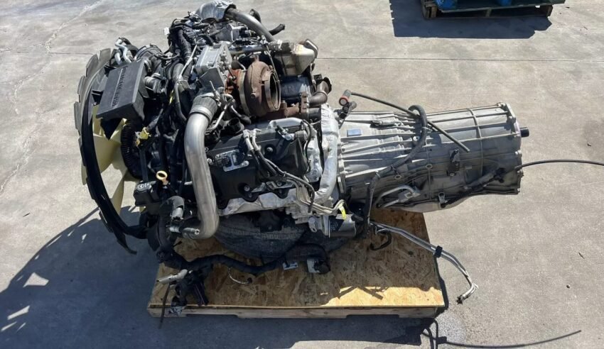 2021 Sierra 2500 L5P 6.6 Duramax Engine & Transmission 18k Miles - Image 4
