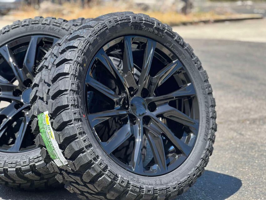 2023 GMC Sierra 1500 Yukon Denali 22" Wheels Rims Tires Chevy Silverado Tahoe - Image 4