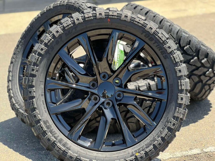 2023 GMC Sierra 1500 Yukon Denali 22" Wheels Rims Tires Chevy Silverado Tahoe