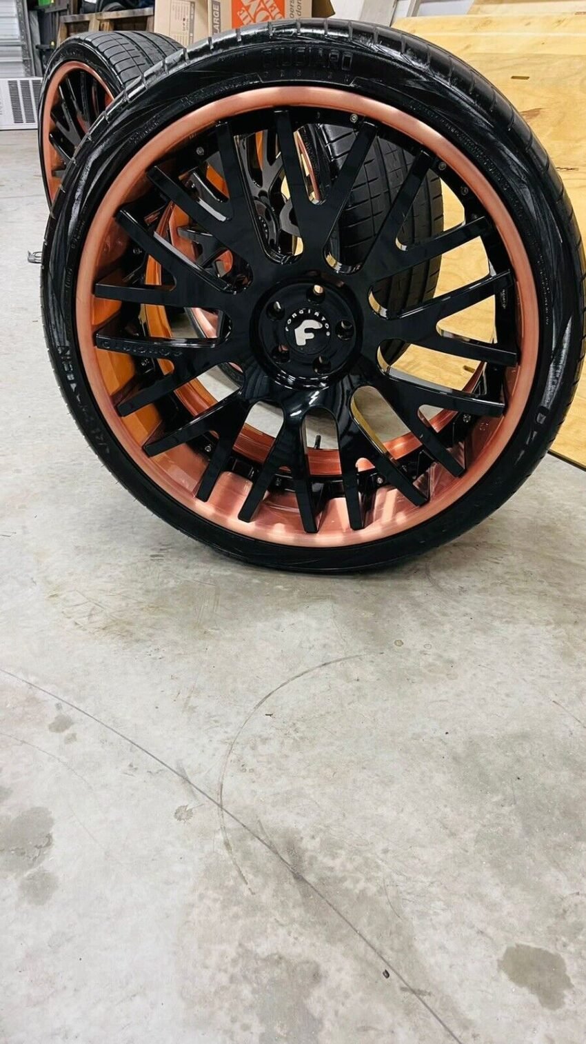 24 INCH FORGIATO WHEELS TIRES MERCEDES BENZ GLE BMW X5 X6 X7 5x112 - Image 2