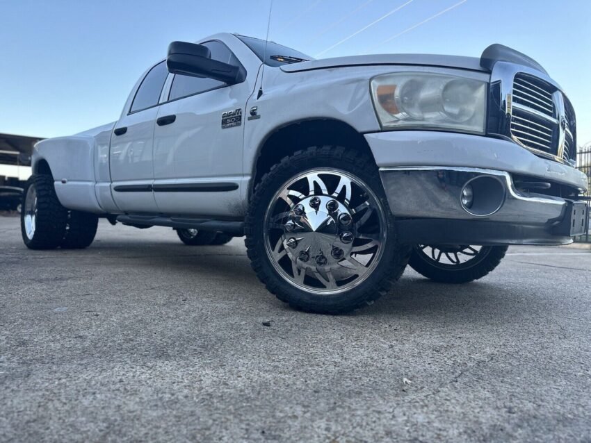 24” CUSTOM CUT ALCOA WHEELS FOR FORD CHEVY GMC RAM DUALLY TRUCKS W/37135024 Tire - Image 2