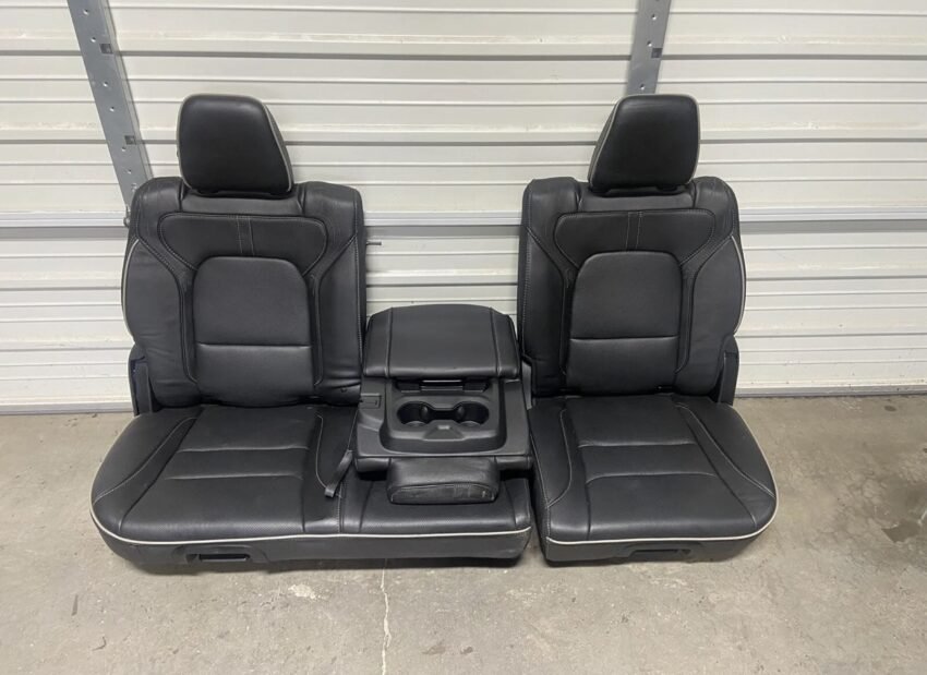 2019-2023 Dodge Ram 1500, 2500, 3500 5th Gen Front & Rear Seats Console - Image 5