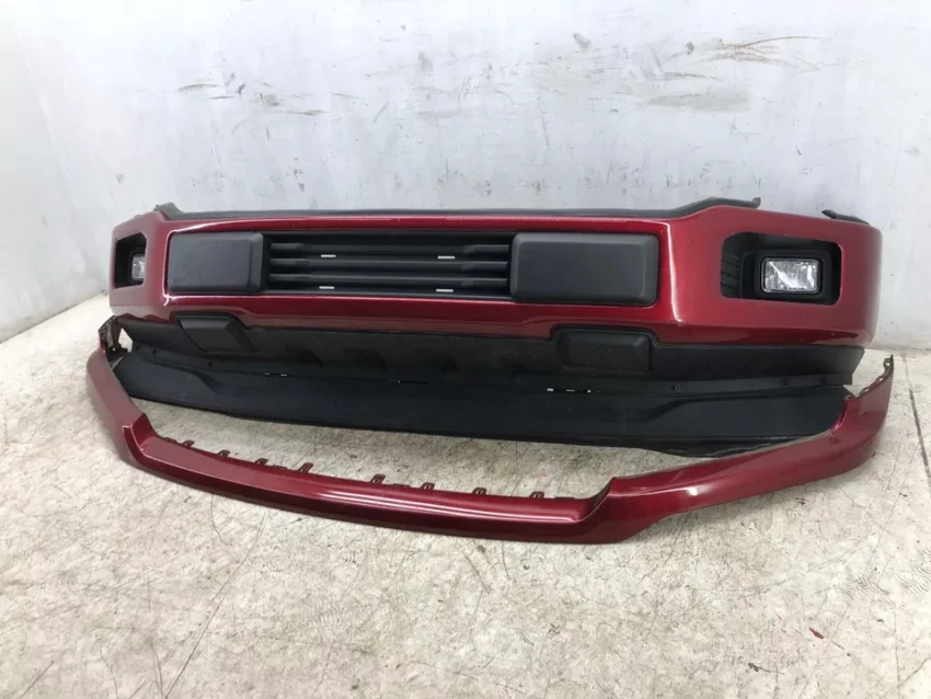 2018-2020 Ford F-150 OEM Front Bumper Assembly with Fog Lamps (Ruby Red) - USED - Image 3