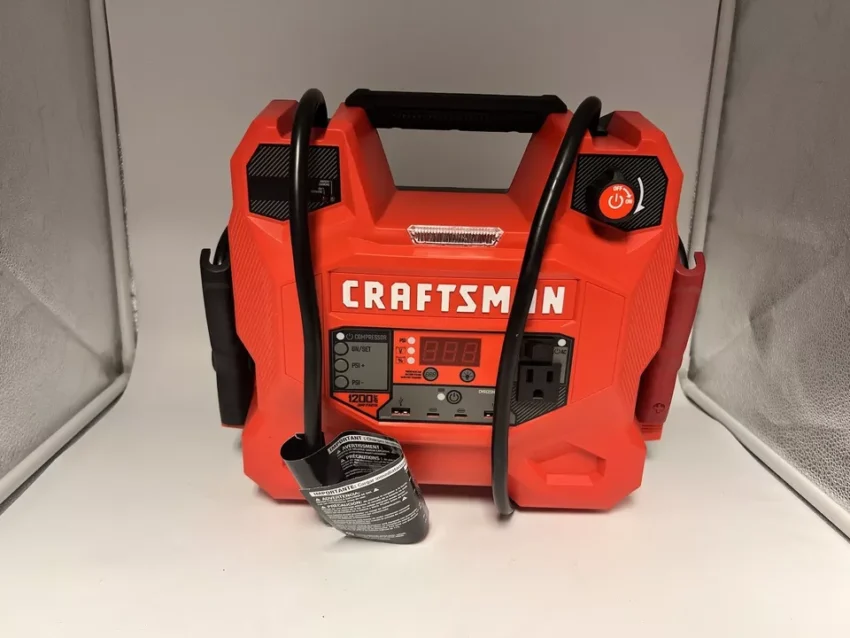 Craftsman CMXCESM256 Jump Starter & Power Station | 1200 Peak Amps | Portable Power