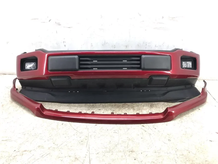 2018-2020 Ford F-150 OEM Front Bumper Assembly with Fog Lamps (Ruby Red) - USED - Image 2
