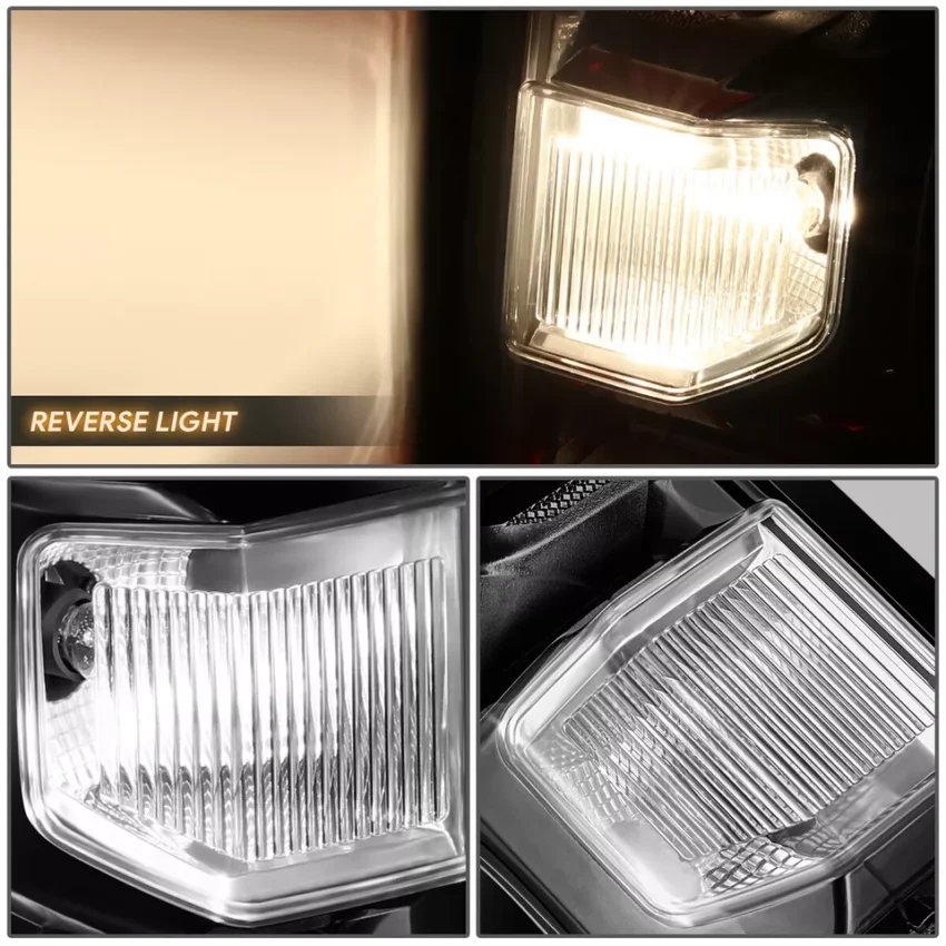 19-24 Chevrolet Silverado 1500 / 20-24 Silverado 2500HD/3500HD PRO-Series LED Tail Lights Red Smoke - Image 2