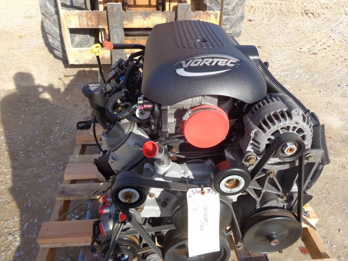 2003 Chevy 6.0 LQ4 Vortec Engine with 4L80E Trans and Wiring - LS Swap Dropout - 41K Miles - Image 6
